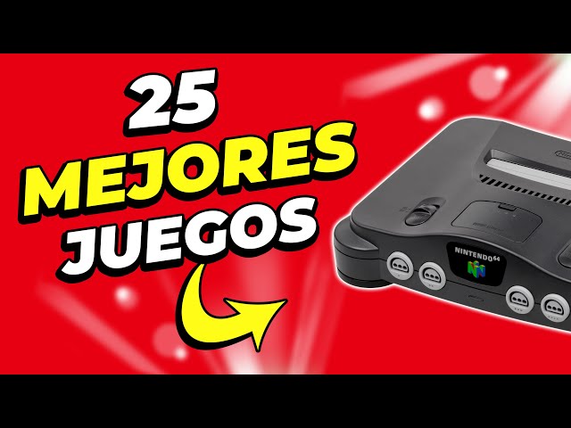 TOP 25 MEJORES JUEGOS de Nintendo 64 de la HISTORIA 🏆