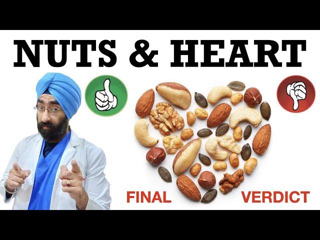 Nuts are healthy or unhealthy for Heart ?  काजू बादाम अखरोट मेवे अच्छे या बुरे | Dr.Education