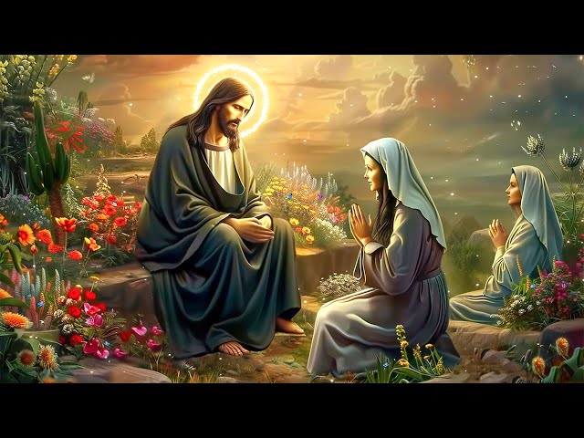 Jesus Christ & Virgin Mary Heals The Body, Eliminate Negative Energy • Attract Positive Thoughts