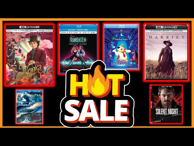 Amazon Physical Media Sales on 4K, Blu-ray & DVDs!