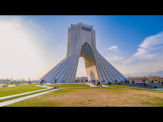 An impressive tower in Iran
