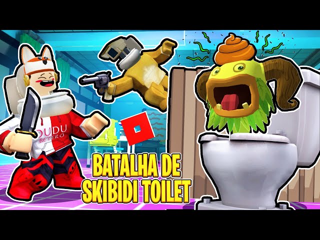Batalha de Skibidi Toilets no Murder Mystery 2💪 Roblox