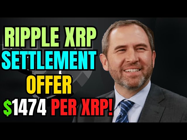 SEC OFFERS SETTLEMENT WITH RIPPLE - $3748 AN XRP!!