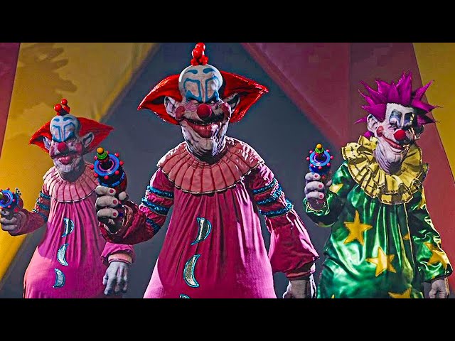 These klowns wanna turn us into cotton candy! - Killer Klowns From Outer Space The Game