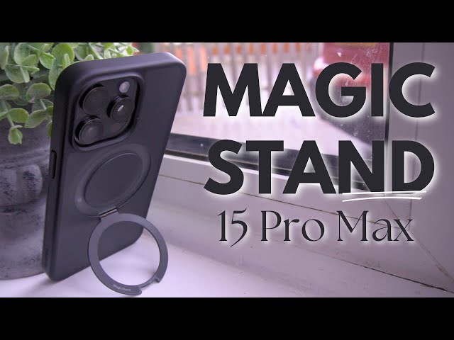 iPhone 15 Pro Max - Casekoo Magic Stand Case!