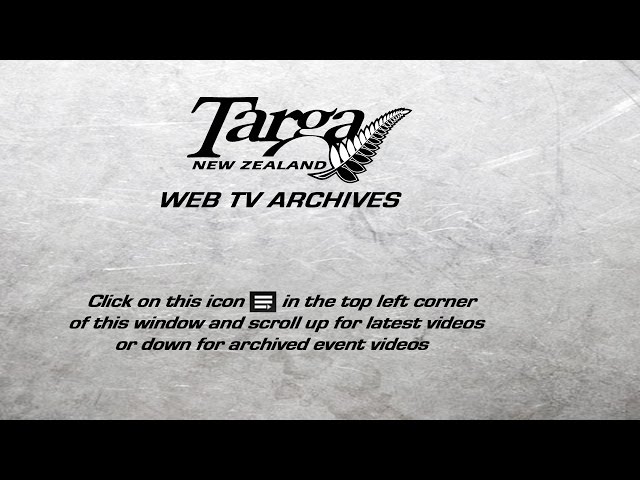 Targa Archives - scroll up for latest videos