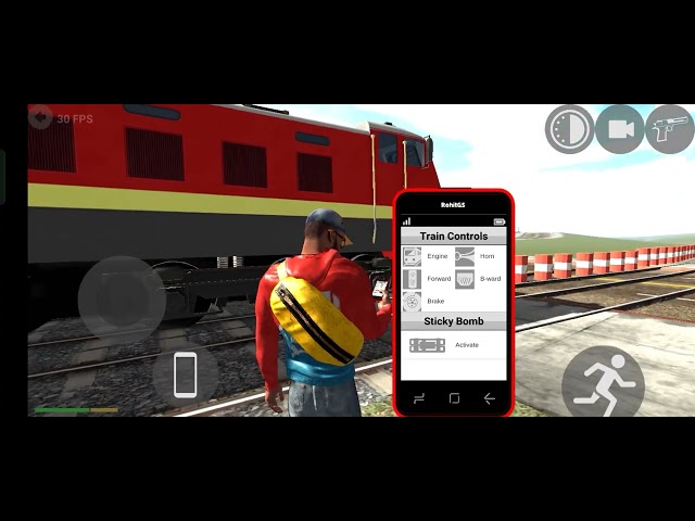 HOW TO START TRAIN WITH PHONE IN INDIAN DRIVING 3D