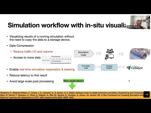DDPS | Enhancing data-driven workflows for complex simulations by Alvaro Coutinho