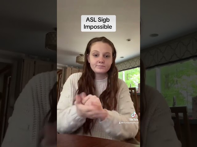 Learn How To Sign "Impossible" in ASL for Beginners | American Sign Language #shorts