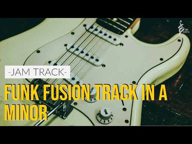 FUNKY FUSION KILLER GROOVE | Guitar Backing Track in A Minor
