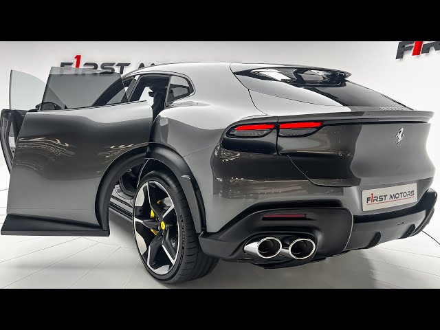 NEW 2024 Ferrari Purosangue! + SOUND! 715 HP SUV! Interior Exterior Walkaround in 4k