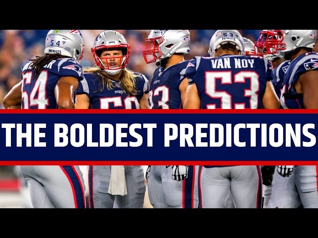10 Bold Predictions for 2019 NFL Season