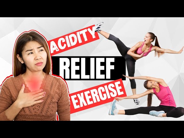 Reduce your Acid Reflux / Exercise in just 3 Minutes!