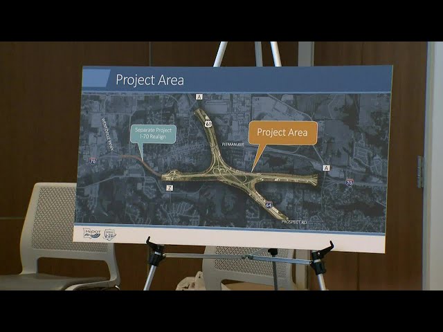 MoDOT proposes $122 million project to improve I-70/I-64 interchange in St. Charles County