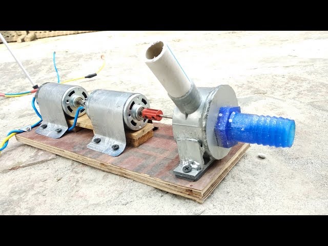 How to Make Powerful Dual Motar Water Pump
