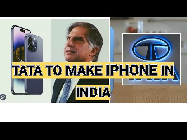 With the acquisition of Wistron's iPhone plant, Tata will manufacture India's first homegrown iPhone
