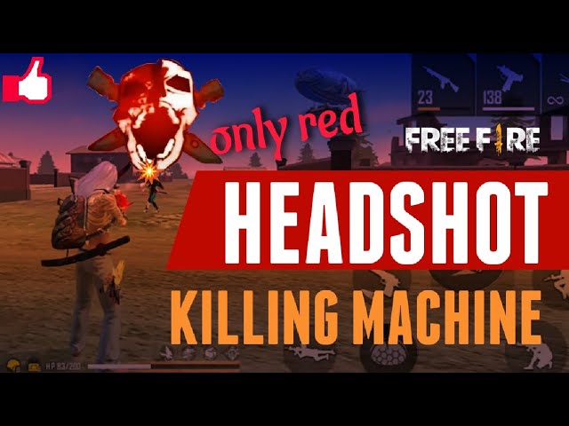 free fire 🔥🔥 only RED challenge... pls like and  subscribe.