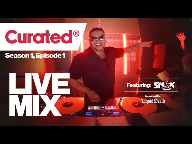 Boston DJ of the Year DJ SNAX @ Curated LIVE (FULL DJ SET)