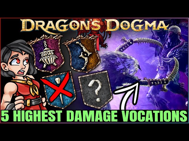 Dragon's Dogma 2 - Actual 5 Best MOST POWERFUL Vocations in Game - Best Vocation Skill Guide & More!