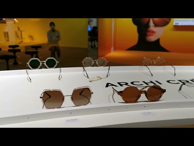 Salon Mondial d'Optique brandnew sunglasses, eyeglasses, accessories.