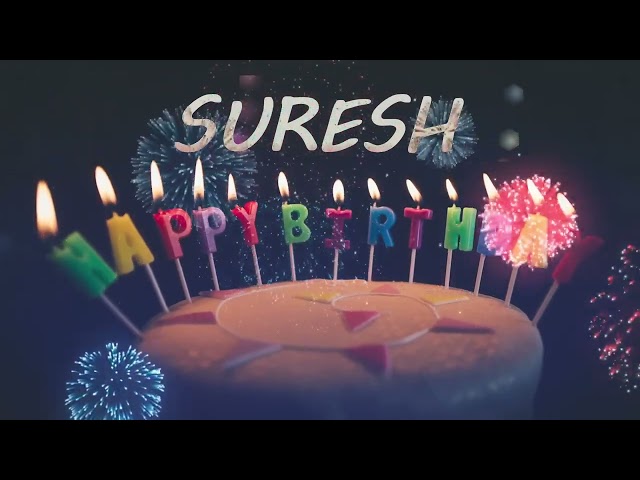 Suresh Birthday Song | Birthday Song Suresh | @OOOMediaTV  | Happy Birthday Suresh| Bday | Bday Song