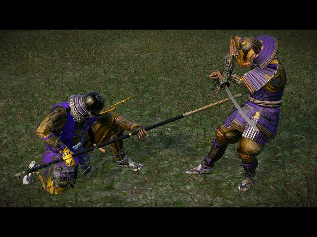 Nobunaga Oda VS Yari Samurai - Duel - Total War: Shogun 2