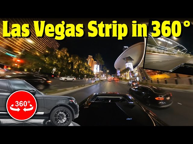 Las Vegas Strip to Raiders Stadium in 360 Degrees