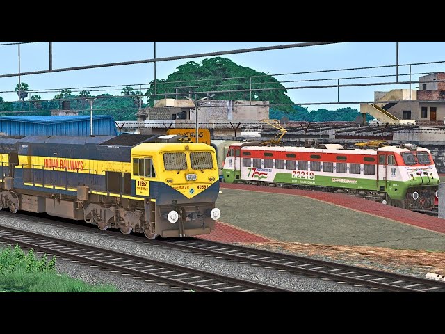 Train Simulator Classic Gameplay 2024 | Parallel Run + High Speed Crossings | Early Morning Train