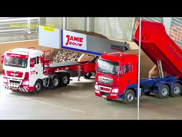 AWESOME R/C TRUCKS AND CONSTRUCTION VEHICLES IN ACTION! MAN TRUCK! SCANIA TRUCK! MB TRUCK AND MORE!