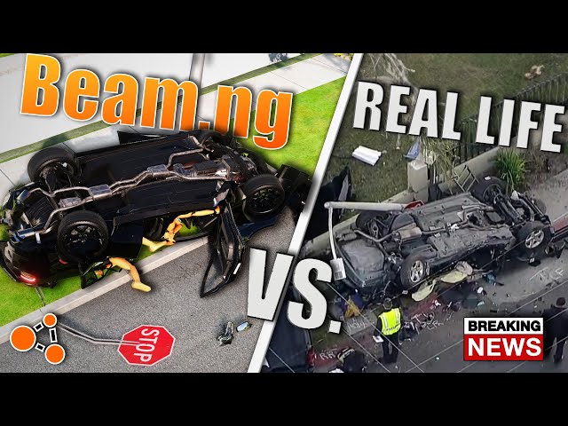 Real-Life Accidents in BeamNG Drive #1