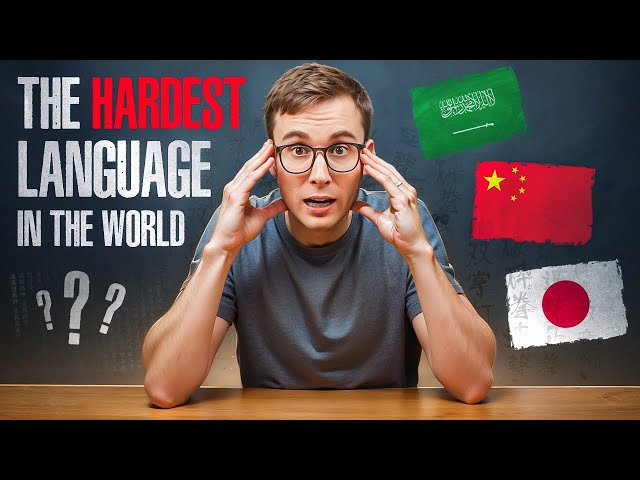 What's the HARDEST LANGUAGE? (Arabic, Mandarin or Japanese?)