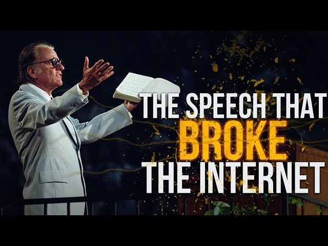 Billy Graham Sermon 2023 ◘ The Speech That Broke The Internet