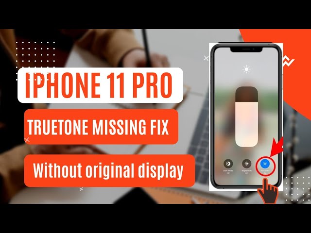 Iphone 11 pro /11 pro max truetone fix without original lcd