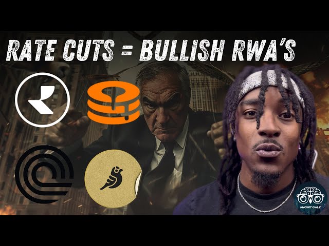 🔴 How Federal Reserve RATE CUTS affects the RWA crypto Narrative