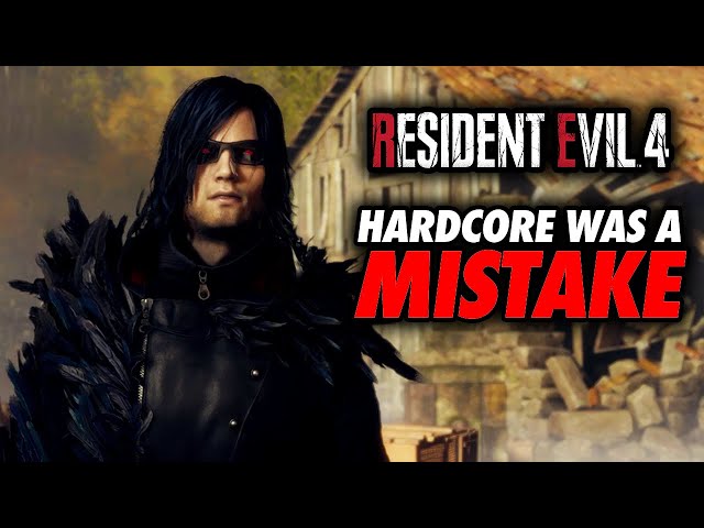I Regret Starting in Hardcore - Resident Evil 4 Chapter 1