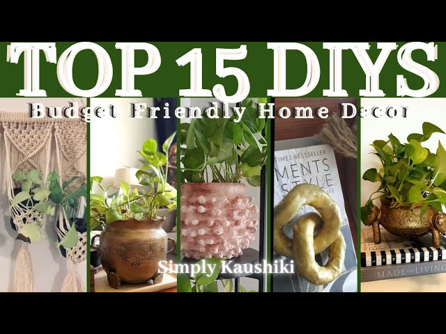 15 Best Indian Home Decor DIYs on a Budget | Transform Your Home with Easy DIY Projects