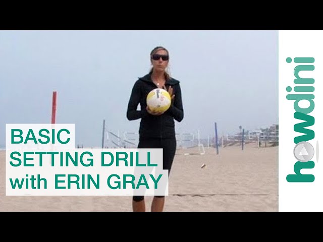 Volleyball tips: Basic setting drill with Erin Gray