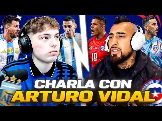 CHARLA CON ARTURO VIDAL: PREVIA ARGENTINA vs. CHILE (2024) - ¿COMO SE VIVE UNA COPA AMERICA?