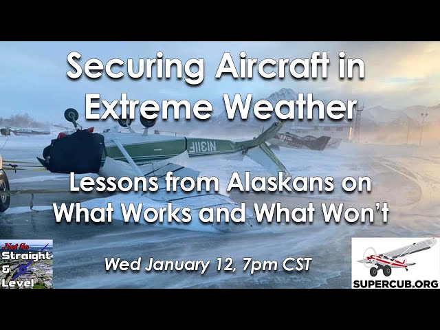 HDHP: Securing Aircraft in Extreme Weather - Lessons from Alaskans on What Works and What Won’t