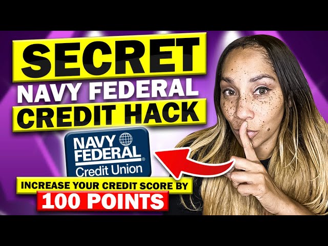 🤫 Secret￼ Navy Federal Card Credit Hack! Increase Your Credit Score By 100 points￼ & $ave Money!