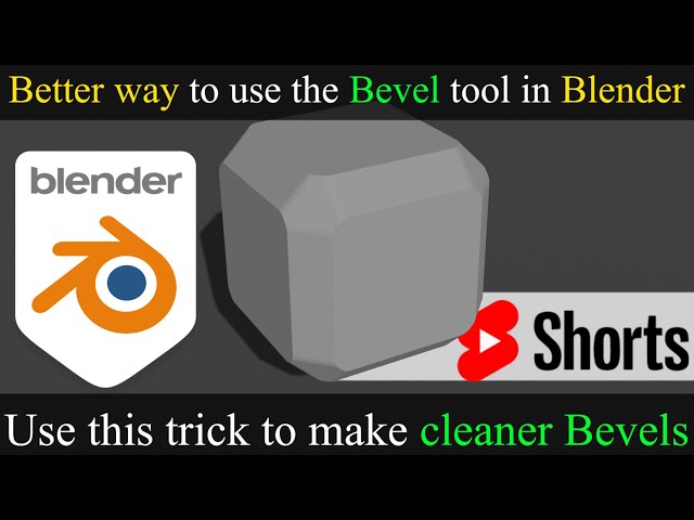 Tutorial: Use this trick for bevel instead for smooth Bevels
