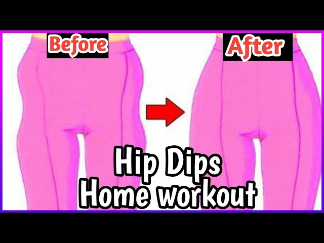 Hips Dips Workout | 10 Min Side Booty Exercises 🍑 At Home Hourglass Challenge | Healthy Treats