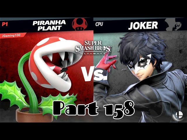 Piranha Plant vs A Level 9 Joker (Super Smash Bros Ultimate Part 158)