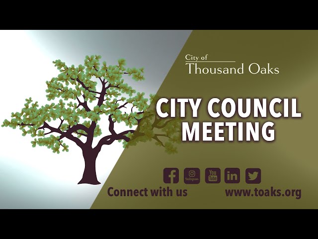 Thousand Oaks City Council Regular Meeting