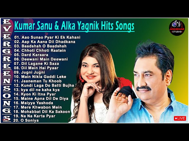 Kumar Sanu & Alka Yagnik, Udit Narayan Golden Melodies Evergreen 90's Song  #bollywood #90severgreen