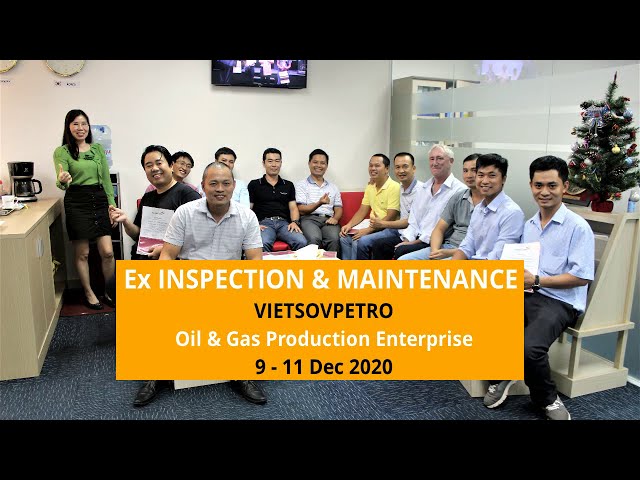 Training Ex inspection & maintenance for VSP OGPE (9-11 Dec 2020)