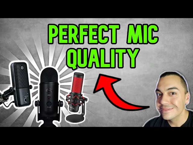 How To Setup PERFECT Microphone Filters settings in OBS Streamlabs streaming!