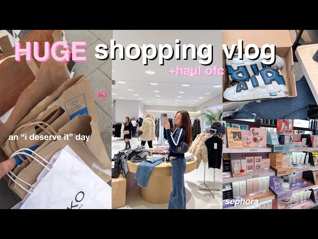 COME SHOPPING WITH ME | huge shopping vlog + haul 🎀