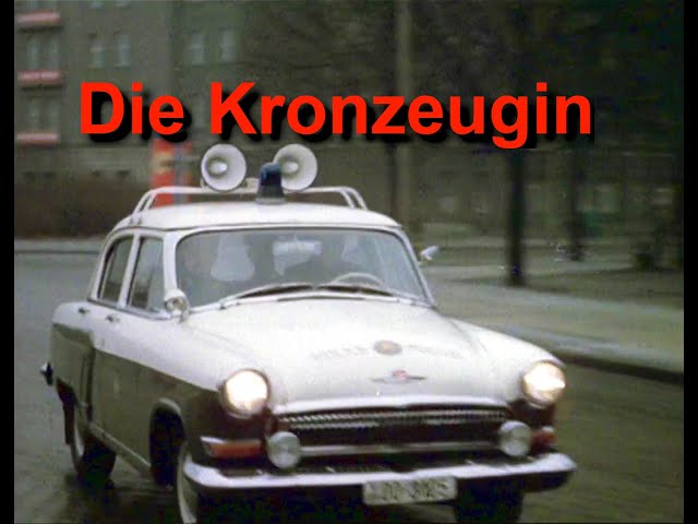 DDR Hörspiel - Die Kronzeugin (Krimi am Freitag)