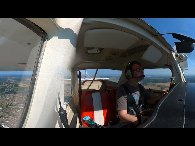 360 Video, VFR flight to Hastings, Full ATC audio